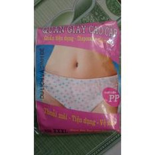 Quần Lót Giấy Nữ, Quần Mặc 1 Lần, Quần Lót Nữ, Quần Tiện Lợi