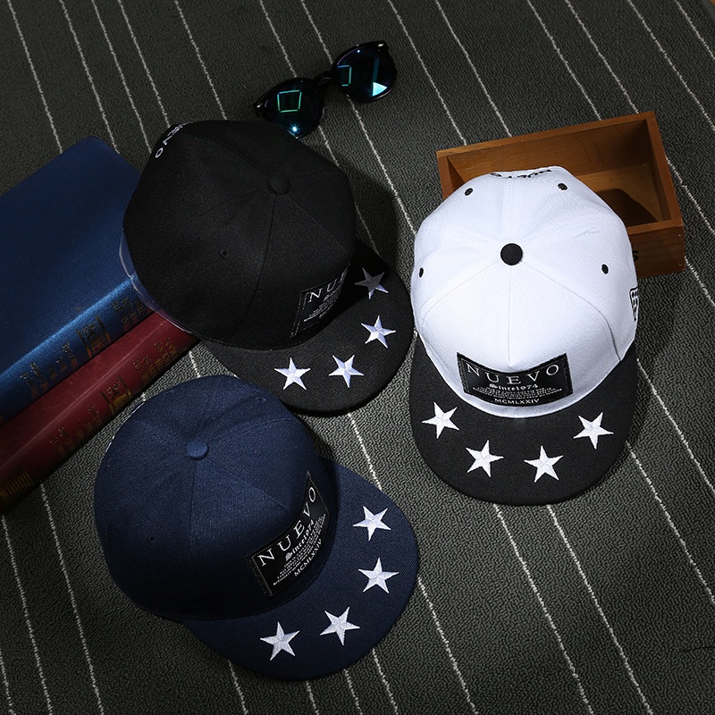 Mũ Lưỡi Trai hiphop Snapback Phong Cách Hàn Quốc NUEVO SINCE 1974