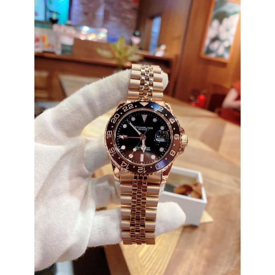 Đồng hồ nam Stuhrling Aqua-Diver 39684 thiết kế đẹp mắt