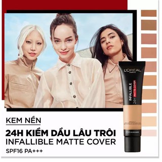 [Mã giảm giá tích lũy] Kem nền Infallible 24H Matte Cover - [Coco Shop]