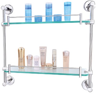Kệ Kiếng 2 Tầng Tovashu 304-T2 (Inox 304 - Bảo hành 20 năm)