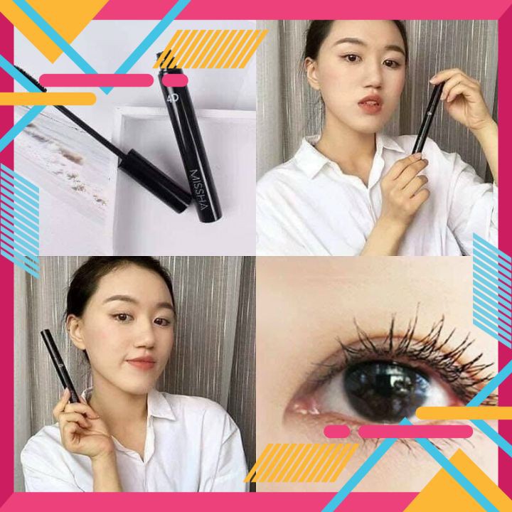 Mascara MISSHA❣️❣️❣️FREESHIP❣️❣️❣️cong và dài mi, không lem không trôi, chống nước cực tốt | BigBuy360 - bigbuy360.vn