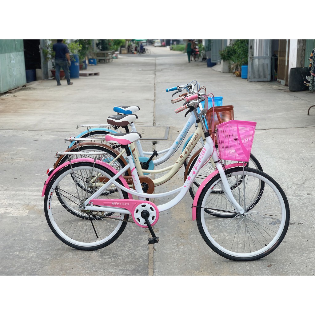 Xe đạp mini thời trang hàng xuất khẩu Nhật Hahoo