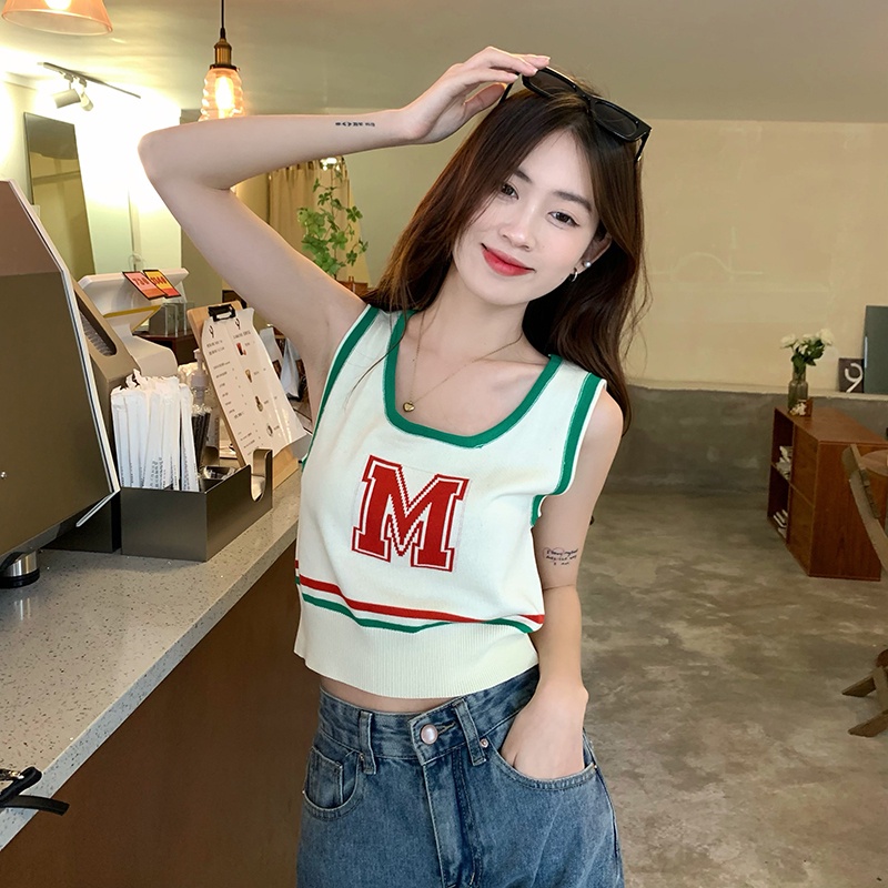 NRVP Áo Khoác Cardigan Dệt Kim Tay Ngắn Dáng Rộng Thiết Kế Mới Thời Trang Theo Phong Cách Hàn Quốc