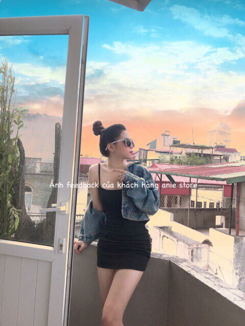 [Mã WARN10 giảm 10k đơn 50k] Váy Body Nữ 🦋 Đầm ôm 2 dây dúm eo dáng ôm 2 màu 🦋 | BigBuy360 - bigbuy360.vn