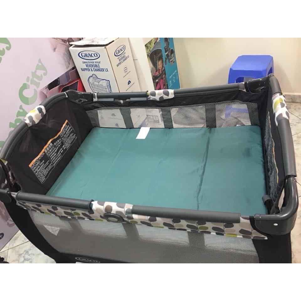 GIƯỜNG CŨI GRACO PNP REVERSIBLE NAPPER CHANGER BODEN ( Page: Xe Đẩy Nhật Hà Nội )