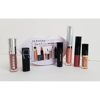 [TÁCH SET] Set son Sephora Favorites Give me some nude lip kit