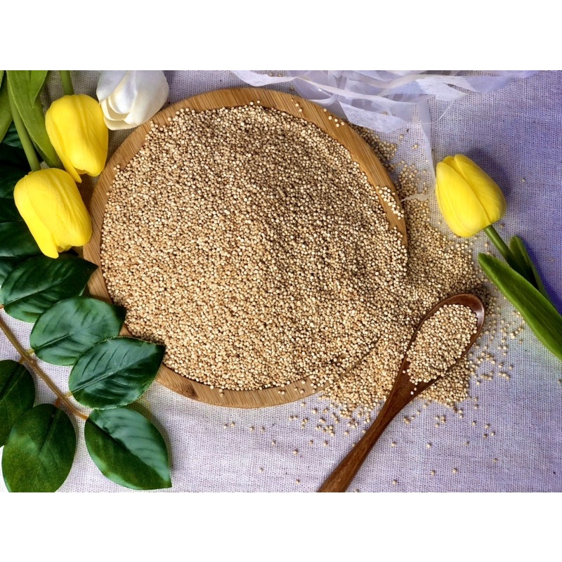 KHUYẾN MÃI - FREESHIP - 500G Hạt diêm mạch Quinoa trắng hữu cơ giàu đạm giàu chất xơ hỗ trợ giảm cân | BigBuy360 - bigbuy360.vn