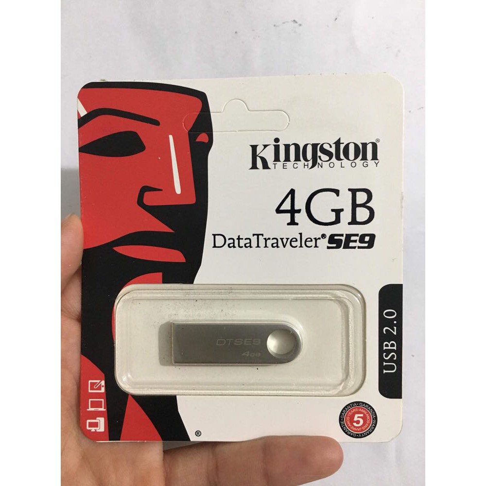 Usb kingston 4GB SE9 - Bảo hành 6 tháng | BigBuy360 - bigbuy360.vn