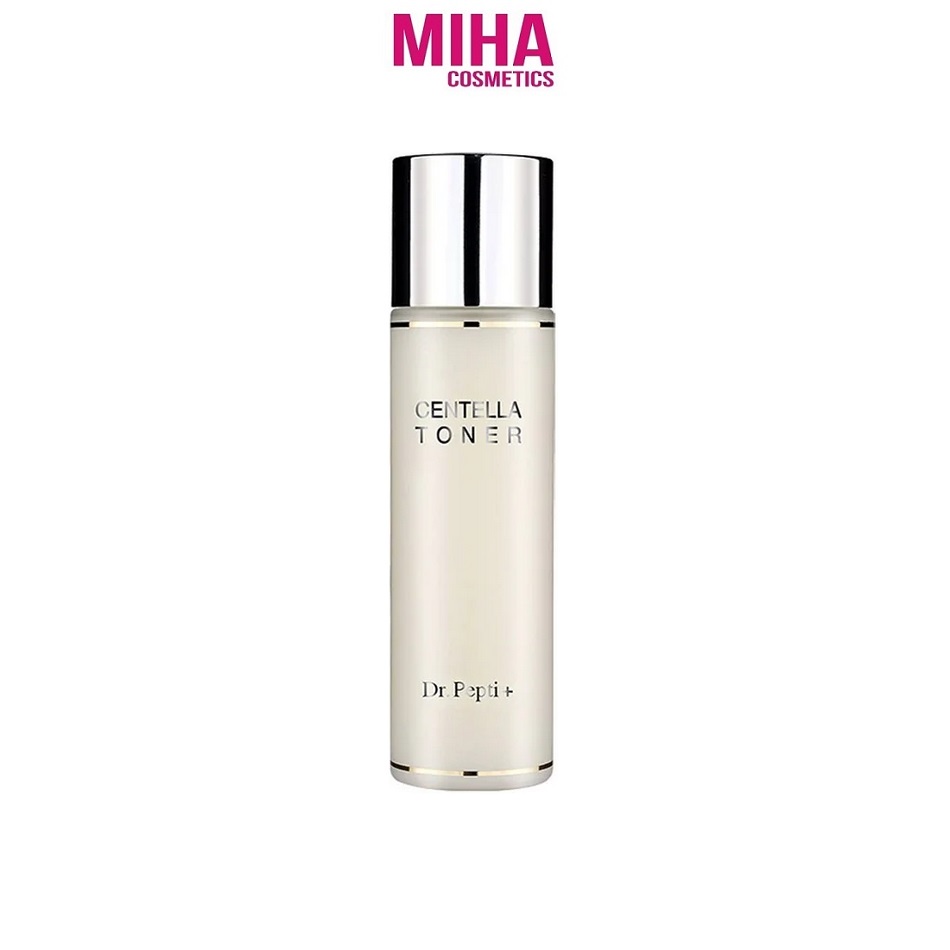 Nước Hoa Hồng Rau Má Làm Dịu Và Dưỡng Sáng Da Dr.Pepti+ Centella Toner 180ml Hàn Quốc