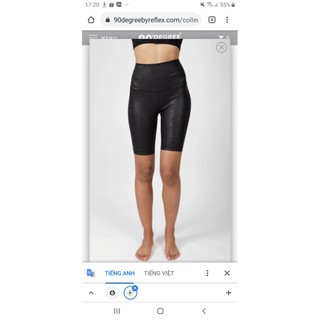 Quần short bó nữ xuất dư