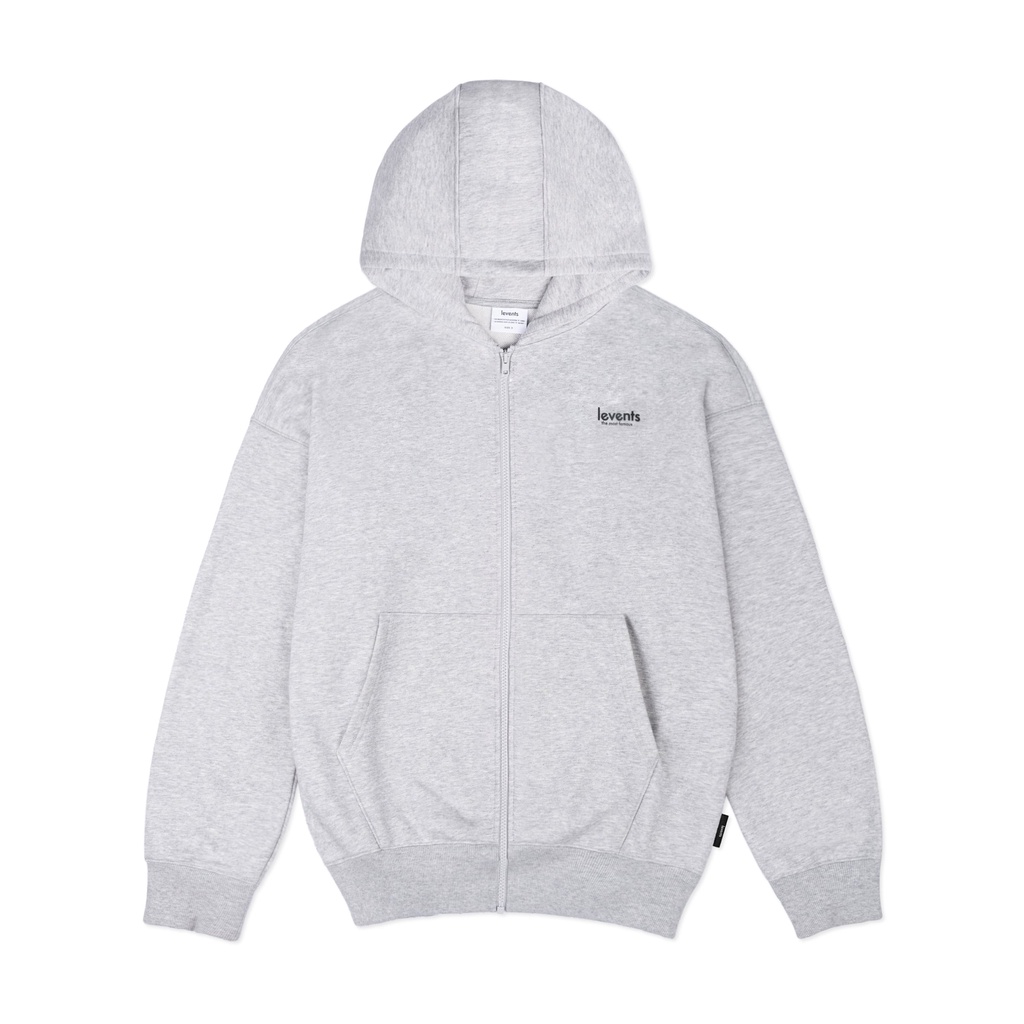 Áo Zipper Hoodie Levents Mini Logo/ Grey
