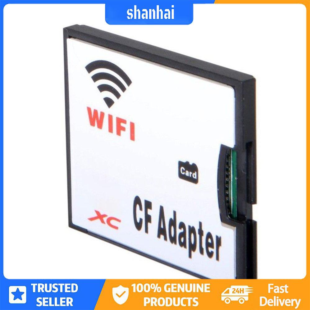 Bộ điều hợp WIFI Thẻ nhớ TF Micro-SD sang CF Bộ thẻ nhớ flash nhỏ gọn