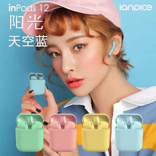 Tai nghe Bluetooth Inpods I12 ver 5.0 đủ 4 màu - Dùng cho mọi dòng máy