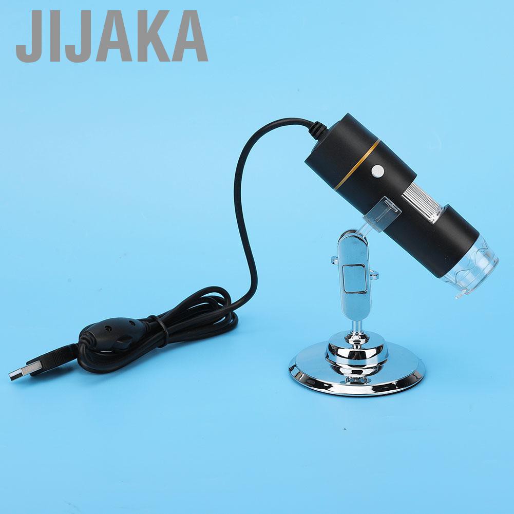 Kính Hiển Vi Kỹ Thuật Số Jijaka 300 000 Pixels Usb Hd 1000x Pcb Với 8 Đèn Led Và Giá Đỡ