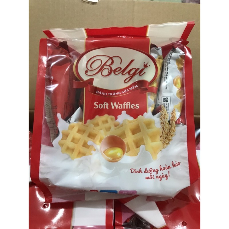 Bánh trứng sữa mềm Belgi 240g