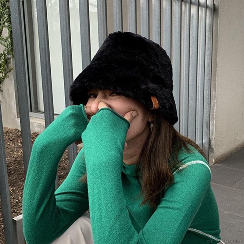 Mũ lông họa tiết ngựa vằn đáng yêu thời trang cho nữ