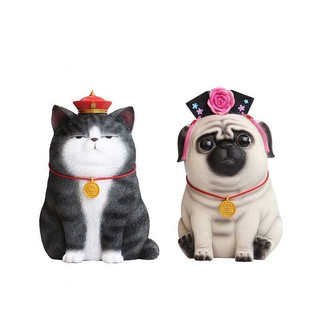 Ống tiết kiệm Mèo nguy hiểm - Chó ngâu si