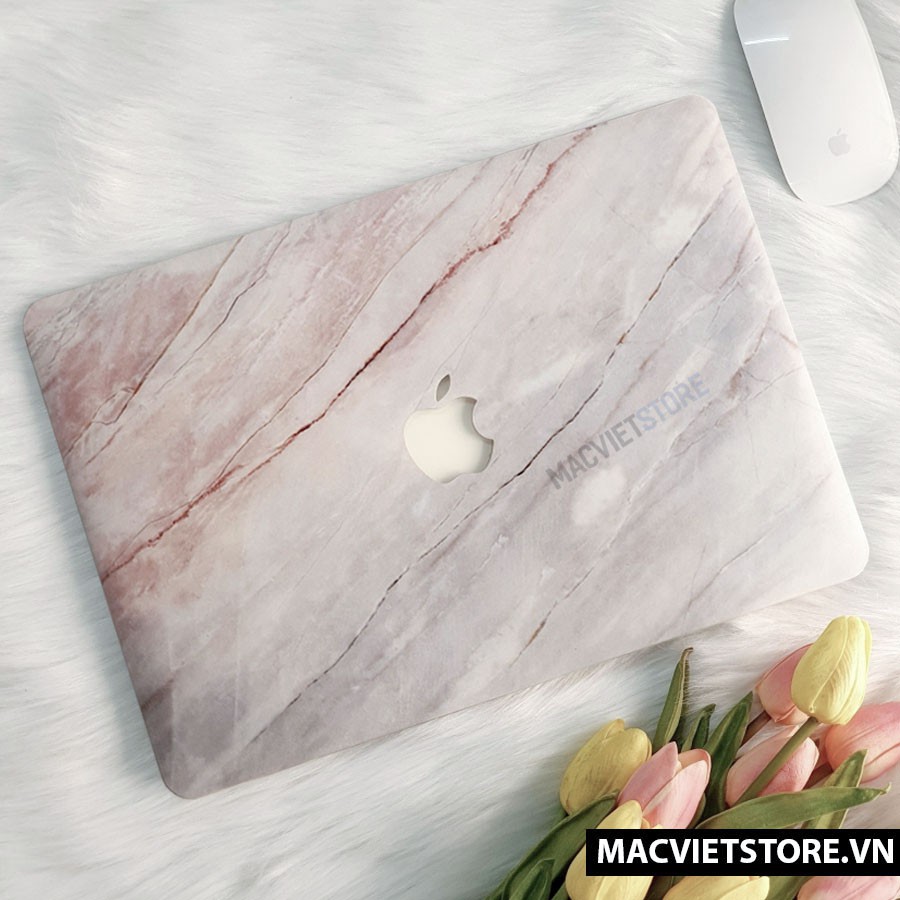 [4-in-1] Ốp Macbook, Case Macbook Hình Đá Granite ( Tặng Lót Bàn Phím Macbook Đen, Nút Bụi , Kẹp Chống Gẫy Sạc)