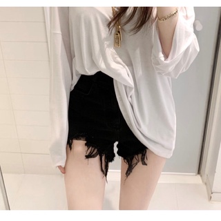 Quần short jeans cạp cao tôn dáng