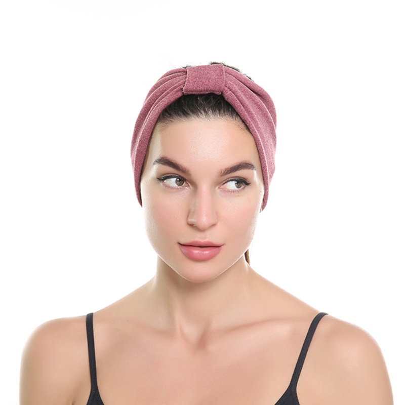 Băng Đô Len Giả Thắt Nơ Xinh Xắn Cho Nữ