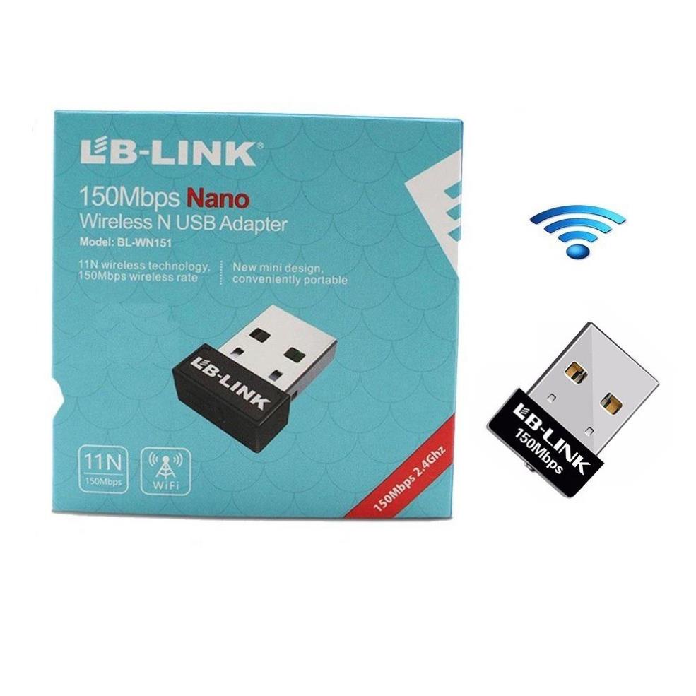 Combo 10 Usb Thu Wifi Lblink Không Râu Wn 151 Tốc Độ Cao