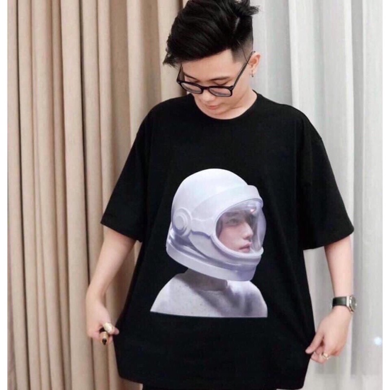 Áo Thun tay lỡ Sơn Tùng in 5D áo phông nam nữ unisex form rộng 65kg