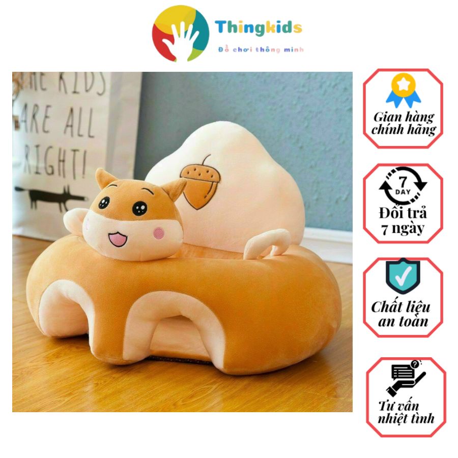 Ghế nhồi bông tập ngồi kiểu dáng đáng yêu cho bé - Thingkids