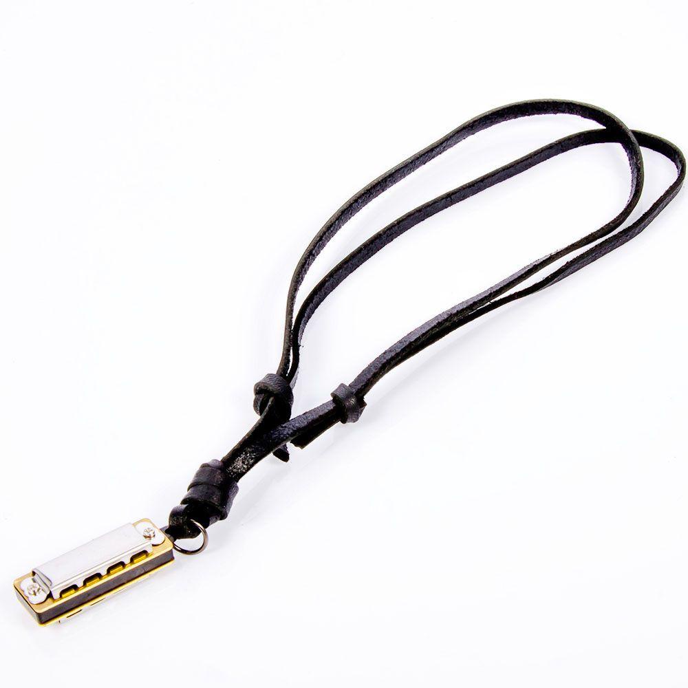 Vòng Cổ Kèn Harmonica Mini Phong Cách Retro