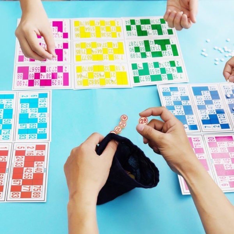 Bộ Trò Chơi Lô Tô Giấy (Bingo Lotto Việt Nam)