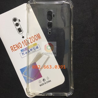 Ốp lưng Oppo reno 10X zoom chống sốc dẻo trong silicon