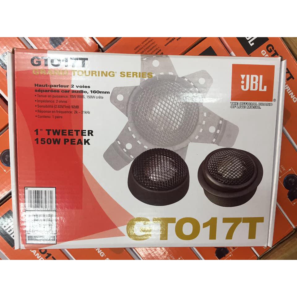 Bộ 2 loa tép JBL GTO17T kèm phân tầng và đế nón 3 kiểu lắp đa năng loa trép loa treble xe hơi ô tô