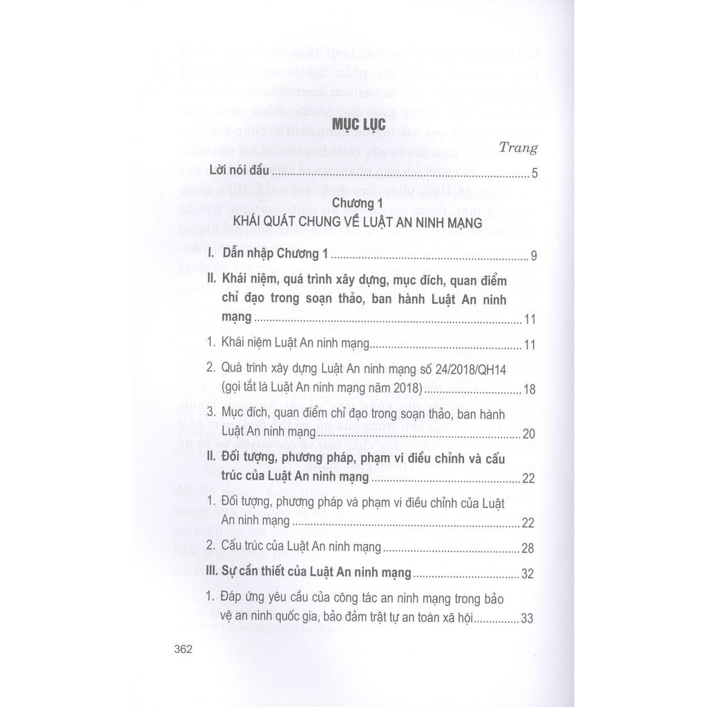 Sách - Một Số Vấn Đề Cơ Bản Của Luật An Ninh Mạng | BigBuy360 - bigbuy360.vn