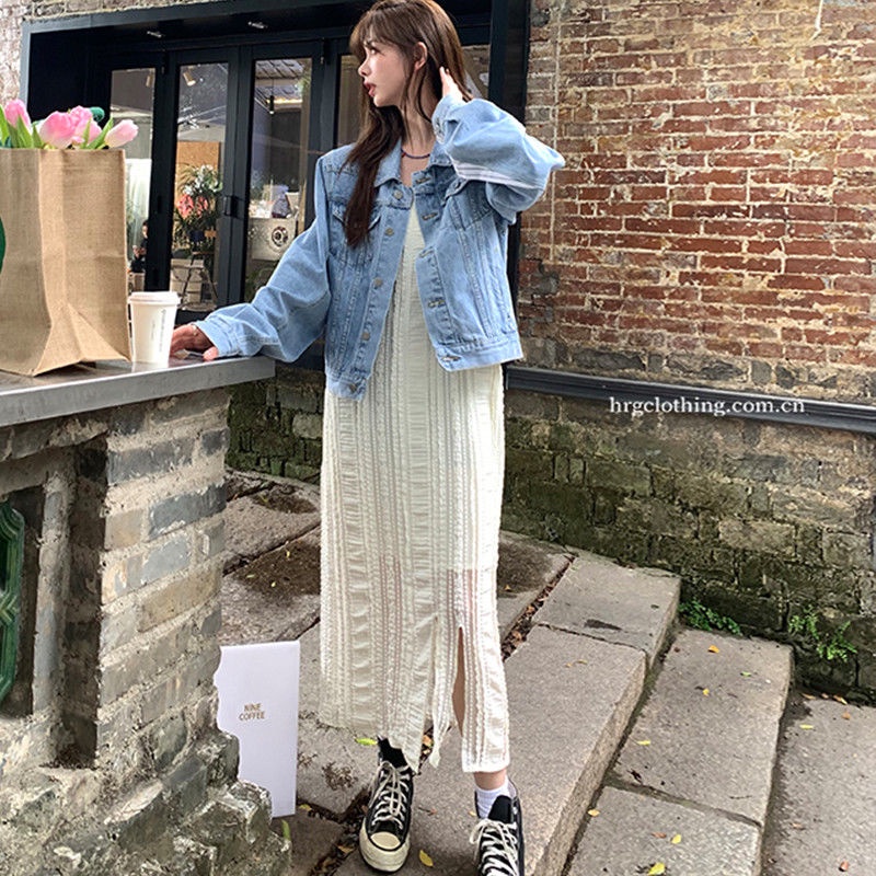 Đầm Hai Dây Dáng Ôm Phong Cách Pháp Thời Trang Cao Cấp Cho Nữ