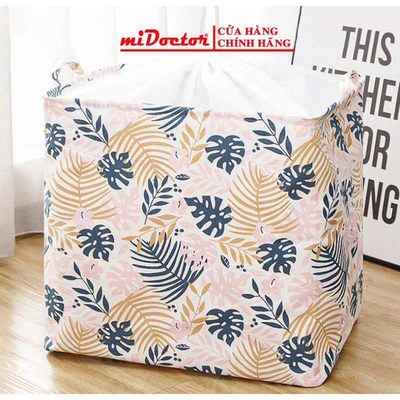 Túi vải đựng đồ cỡ lớn 100 lít, siêu to khổng lồ 50X50X40 cm miDoctor