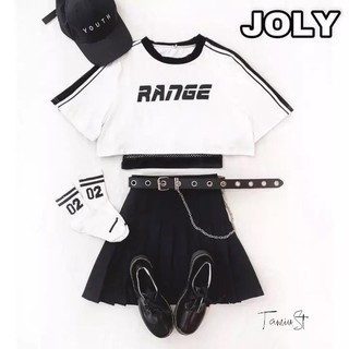 Set áo croptop Range (Kèm áo lưới)