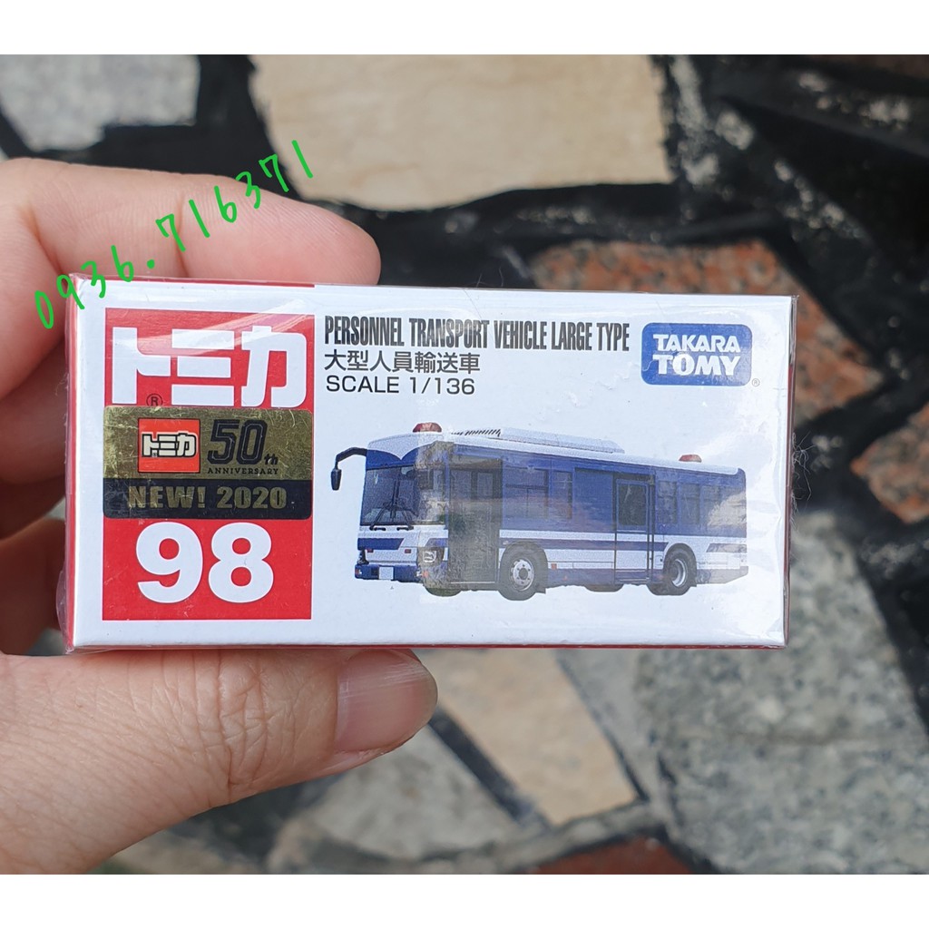 Mô hình xe bus tomica Nhật Bản No98 (Có Hộp)