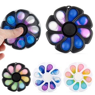 Con quay đồ chơi Fidget Spinner POP IT | Đồ chơi thổi bong bóng có nhạc vui nhộn