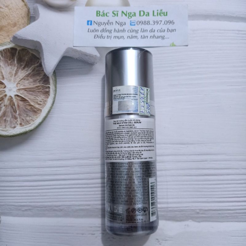 Serum Tế Bào Gốc Chống Lão Hóa Trẻ Hóa Da Image Skincare The Max Stem Cell