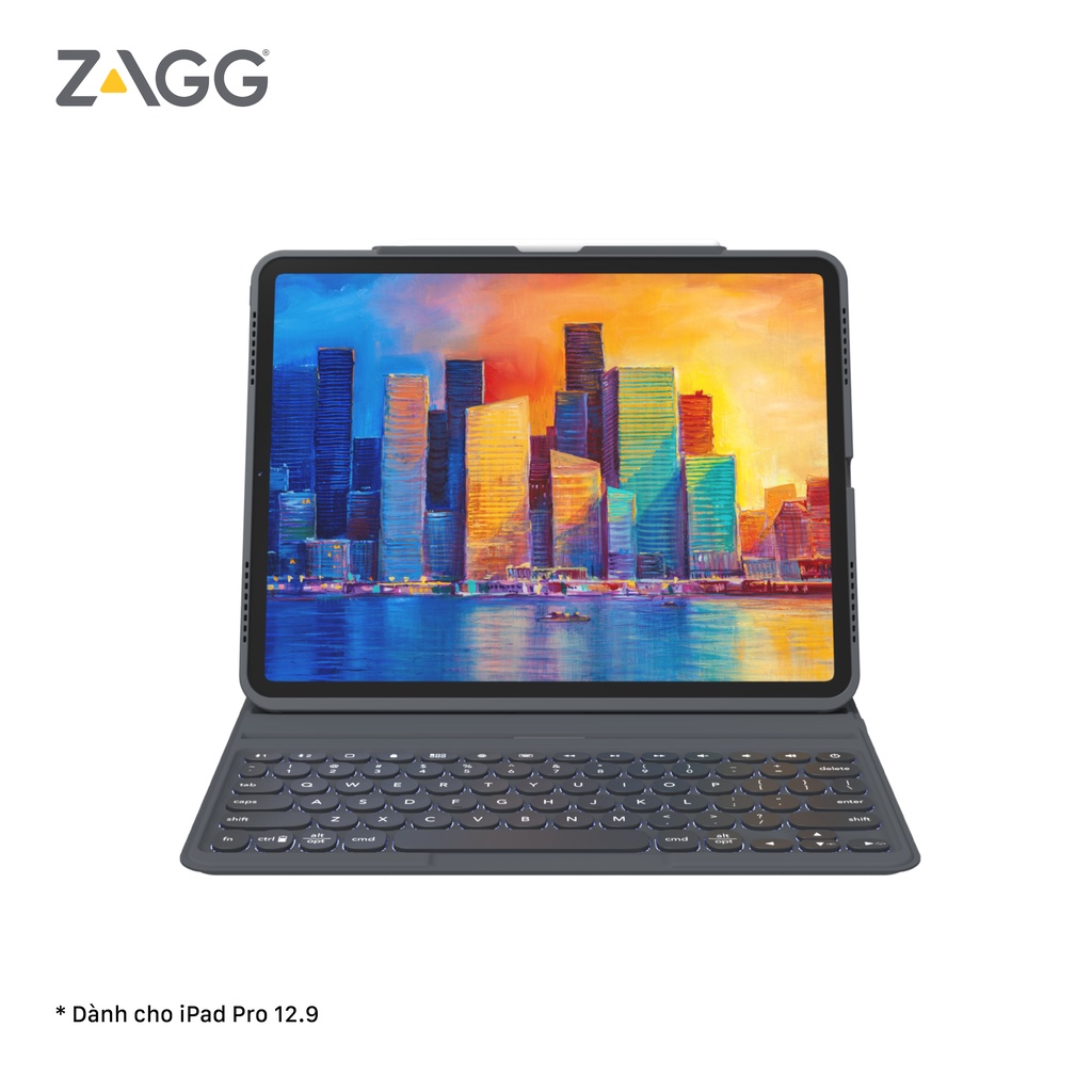 Ốp lưng kèm bàn phím ZAGG Pro Keys iPad Pro 12.9 inch