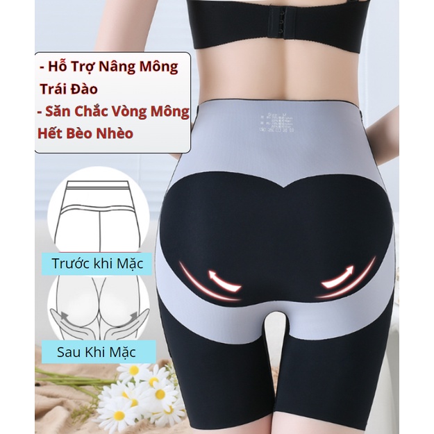 Quần legging ozon nano thông hơi lưng cao không đường may định hình cơ thể dành cho nữ, giảm eo tạo dáng