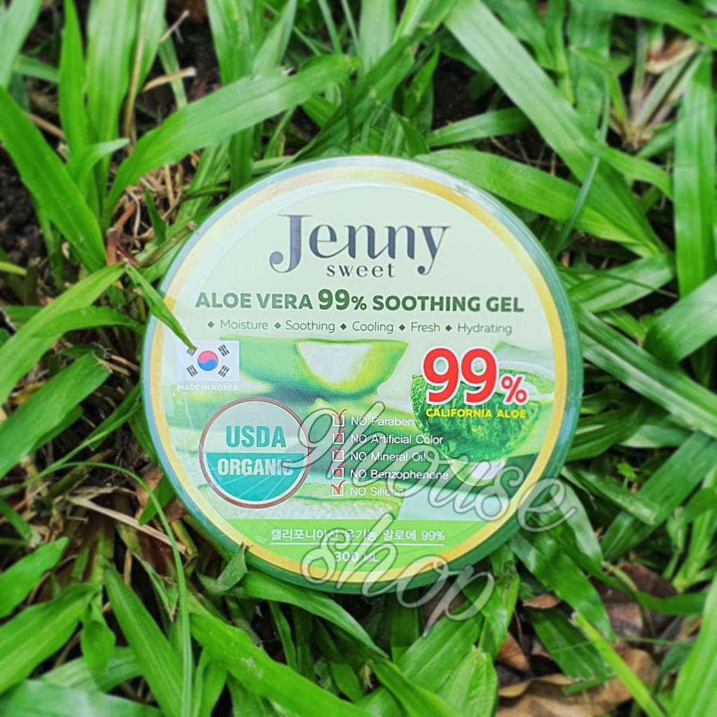 01 Hủ JENNY SWEET Gel Nha Đam Aloe Vera 99% Smoothing