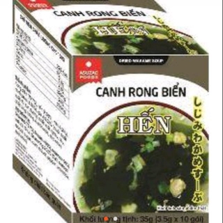 [freeship 99k toàn quốc combo 6 hộp canh rong biển nhật bản