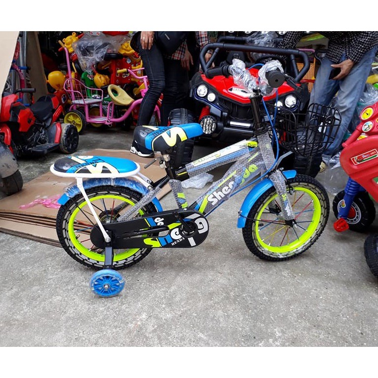[Shopee siêu rẻ] Xe đạp địa hình Shengda bánh 12/14/16 inch (cho bé 3-4t, 4-5t, 5-7t)