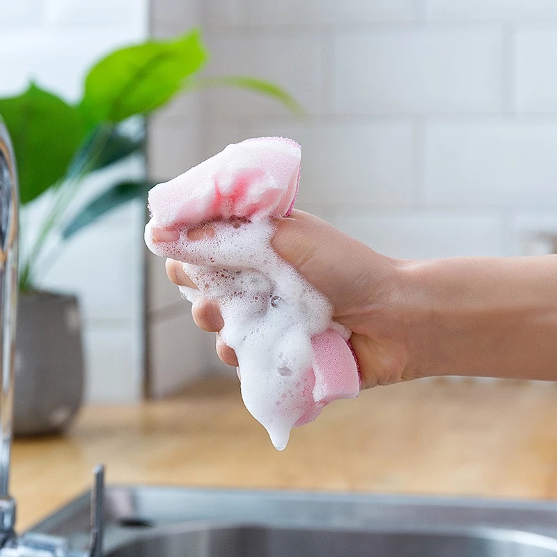 Set 4 Miếng Bọt Biển Rửa Chén Đa Năng