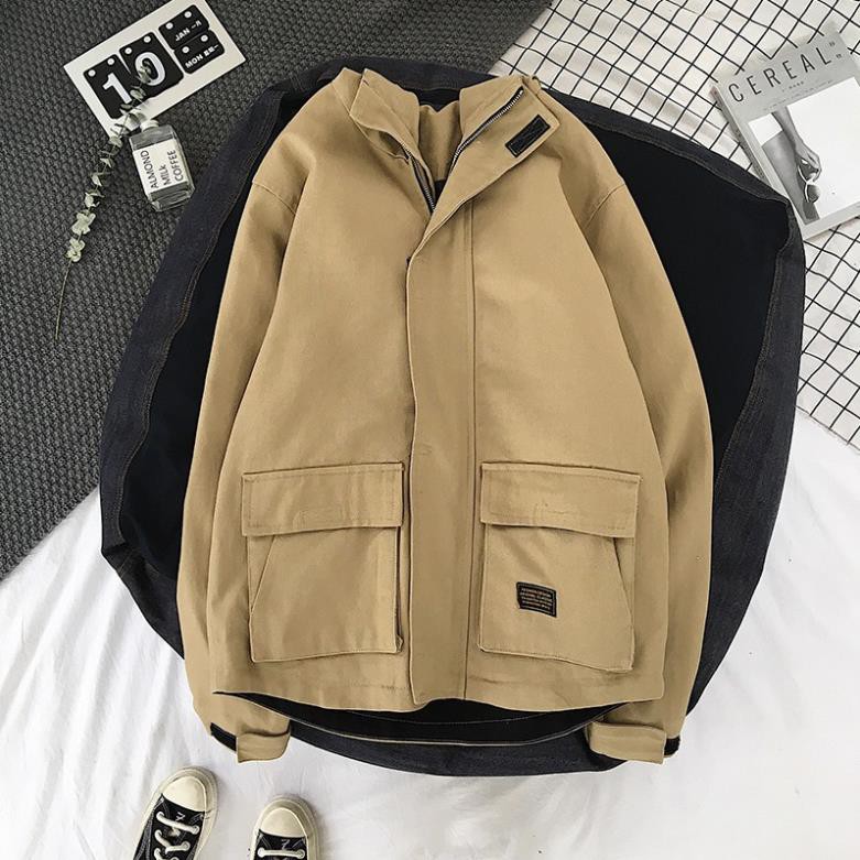 Áo khoác kaki nam nữ túi hộp chống nắng M011 | BigBuy360 - bigbuy360.vn