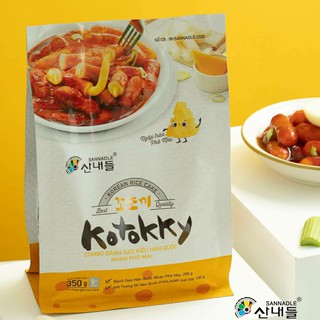 Combo bánh gạo phô mai + xốt tương ớt 350g