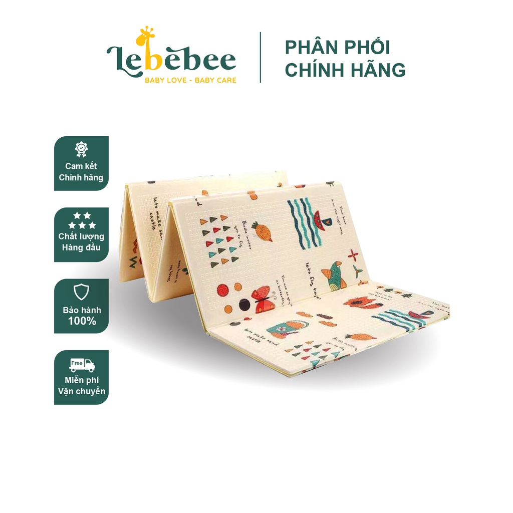 Thảm xốp gấp gọn Mom trusted ( 180cm * 200cm * 1cm)