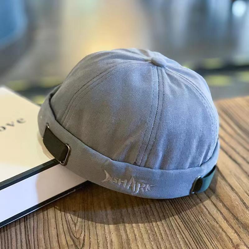 Nón lưỡi trai THE CAPAL không vành thêu chữ phong cách retro mũ beanie nữ