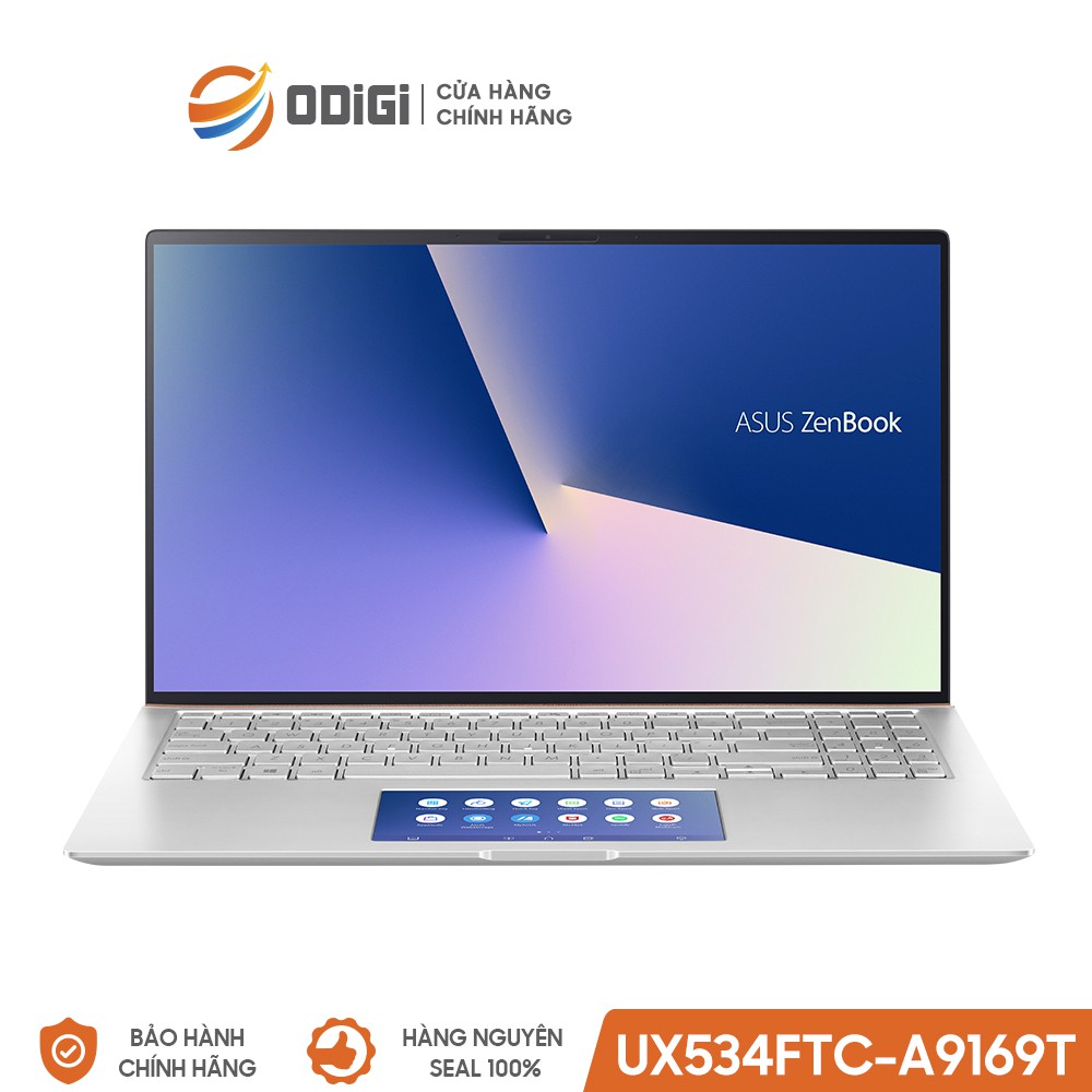 Laptop ASUS ZenBook UX534FTC-A9169T(i5-10210U) 15.6 inch - BẠC "Hàng Chính Hãng"